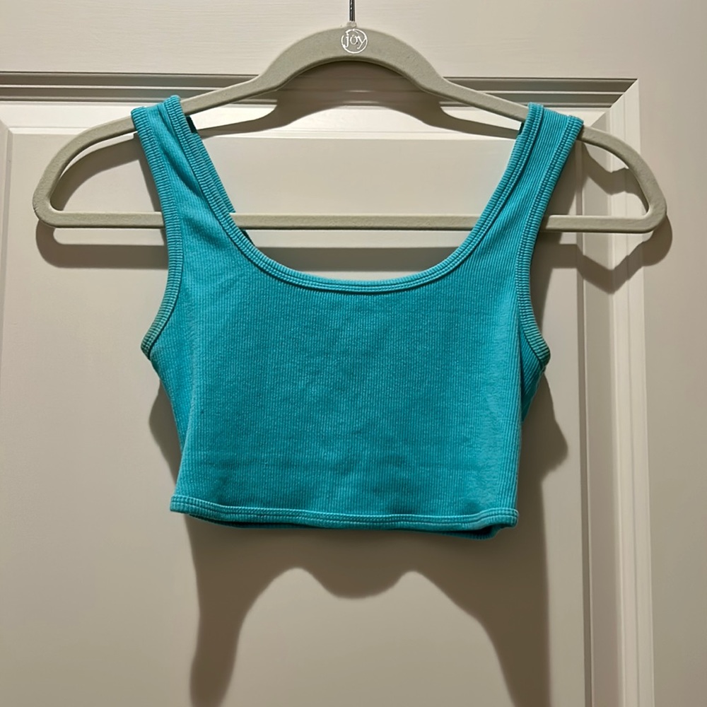 Garage cropped tank top